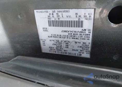 2004 Ford Expedition Eddie Bauer из США, поврежденный, VIN 1FMFU18L24LA28837